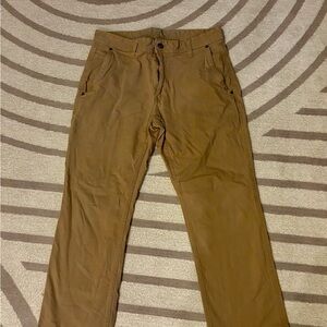 Eddie Bauer Men's Brown Chinos